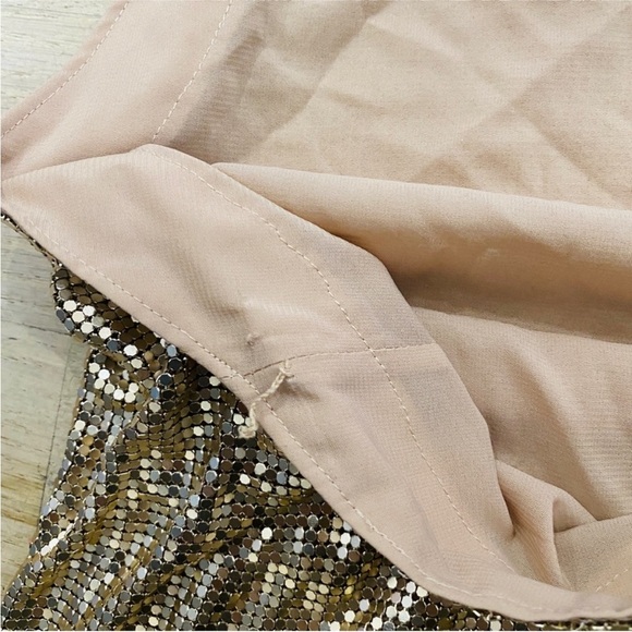 Alice + Olivia Harmony chainmail maxi slip dress NEW - Picture 12 of 13
